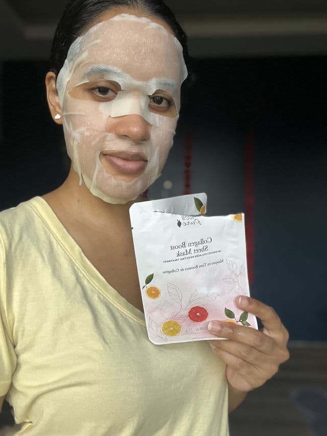 100% Pure Collagen Boost Sheet Mask review photo by OGMUM