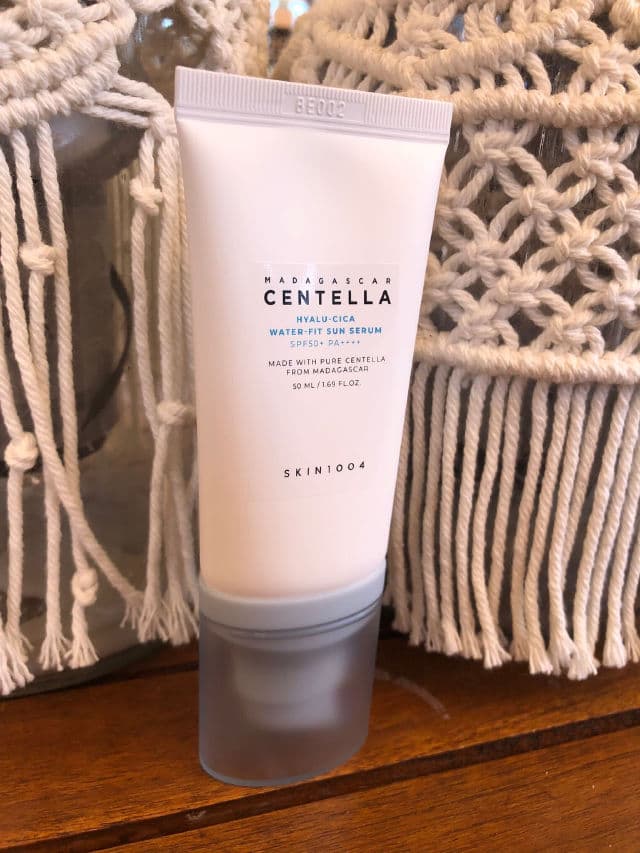 SKIN1004 Madagascar Centella Hyalu-Cica Water-Fit Sun Serum SPF50+ PA++++ review photo by margapc