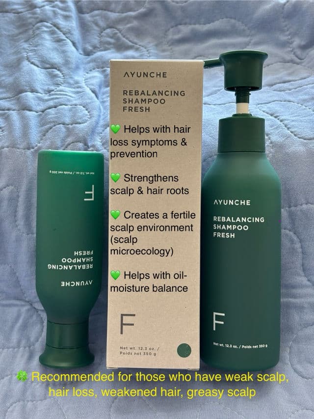 AYUNCHE Rebalancing Shampoo Fresh review photo by Jeannie88