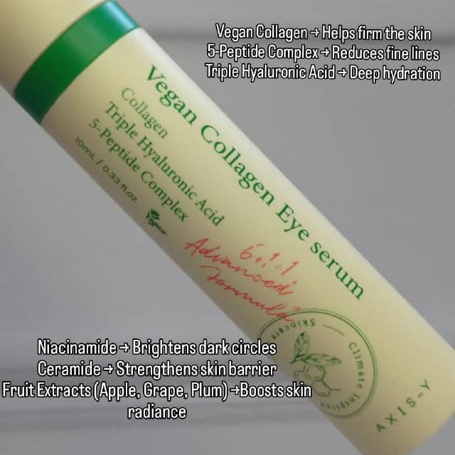 AXIS-Y Vegan Collagen Eye Serum review photo by ftmah22