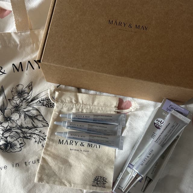 Mary&May Glutathione Eye Cream Kit review photo by dearhayami