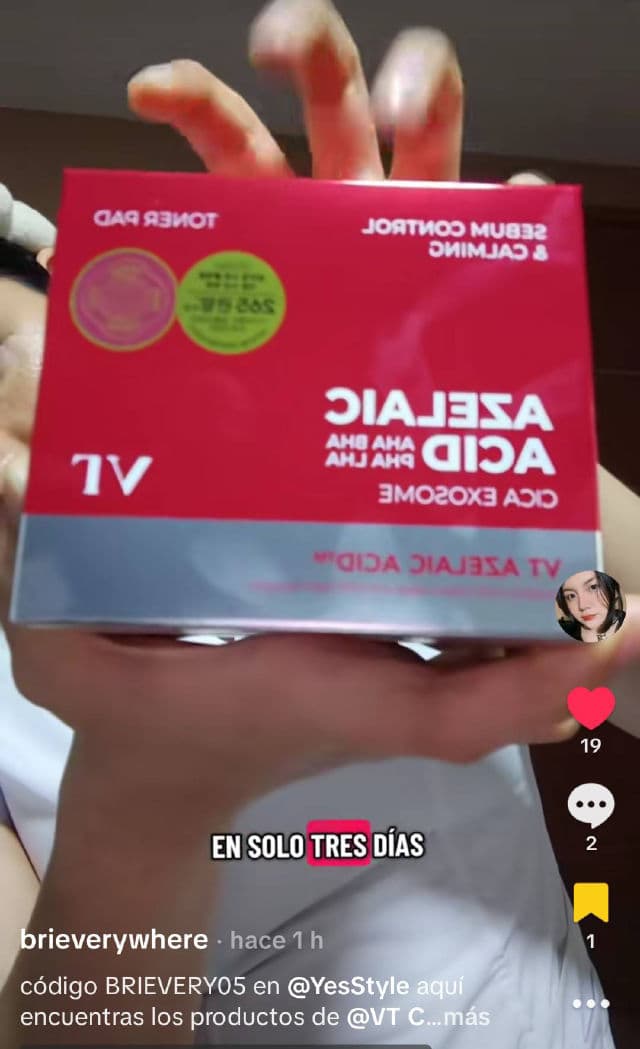 VT COSMETICS AZ Care Toner Pad review photo by brieverywhere