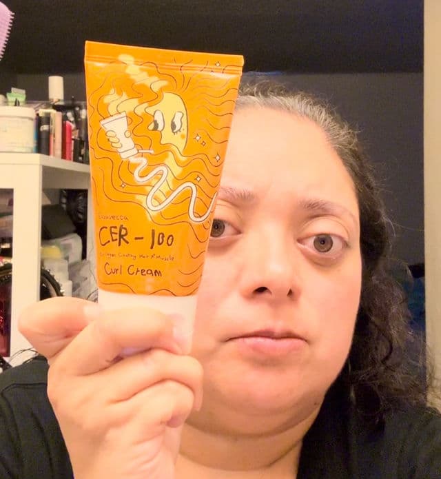 ELIZAVECCA CER-100 Collagen Coating Hair A+ Muscle Curl Cream review photo by maitegavmaitega