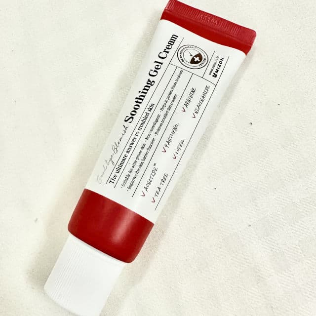 Mizon Good Bye Blemish Soothing Gel Cream review photo by izzaatiaqilah