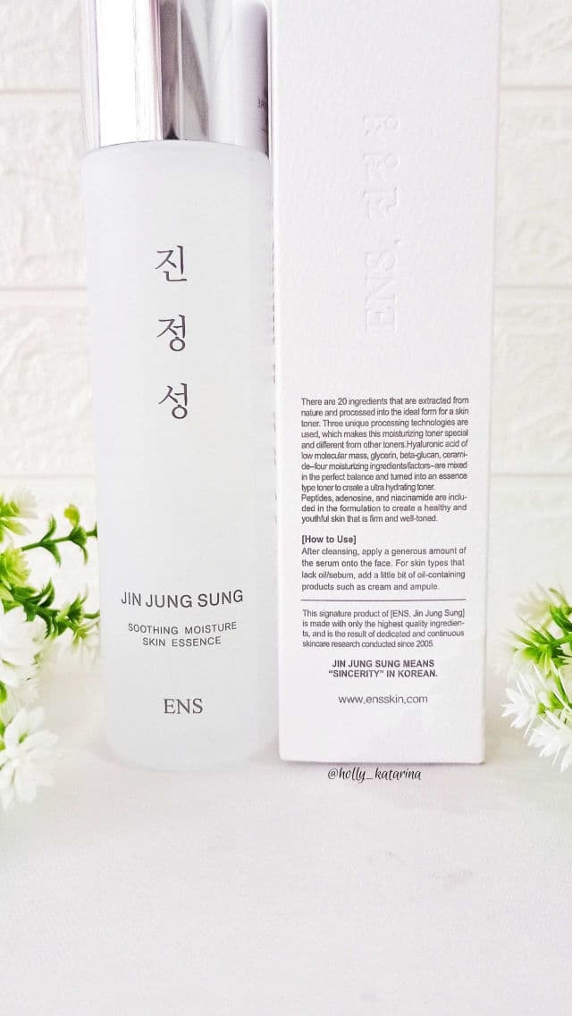 ENS Jin Jung Sung Soothing Moisture Skin Essence review photo by Hollykatarina
