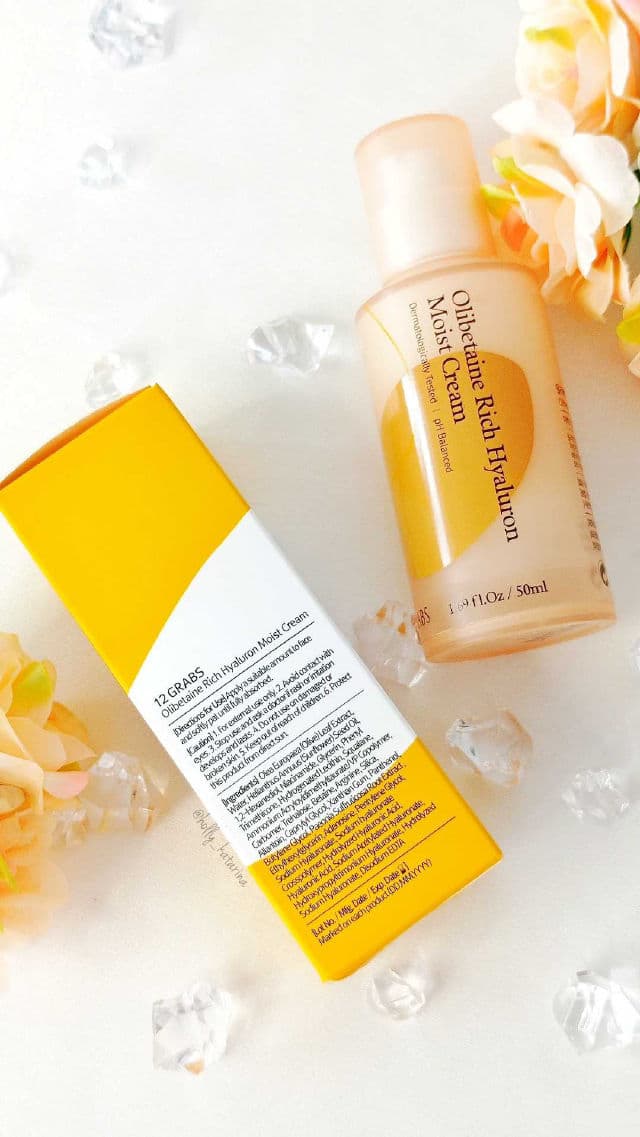 12GRABS Olibetaine Rich Hyaluron Moist Cream review photo by Hollykatarina