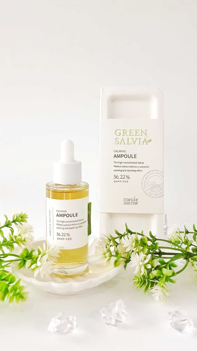 meideme Green Salvia Calming Ampoule review photo by Hollykatarina
