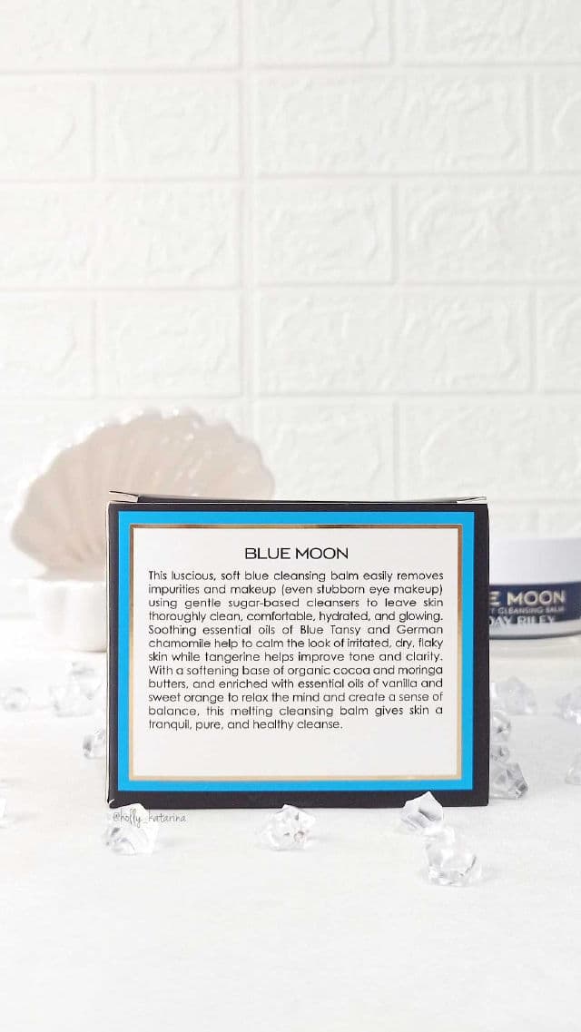 Sunday Riley Blue Moon Tranquility Cleansing Balm review photo by Hollykatarina