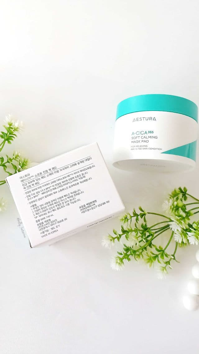 Aestura A-Cica 365 Soft Calming Mask Pad review photo by Hollykatarina