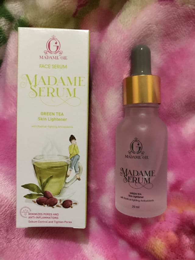 Madame Gie Madame Serum Green Tea Skin Lightener	 review photo by Desyyana