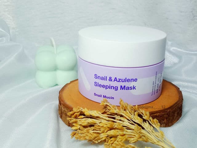TIAM Snail & Azulene Sleeping Mask review photo by Delima____12 