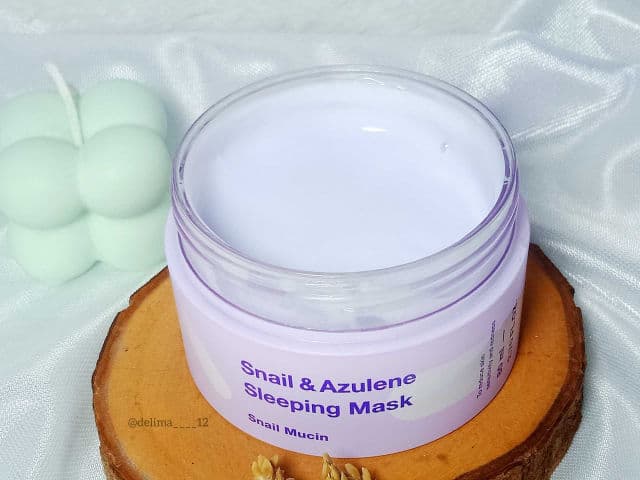 TIAM Snail & Azulene Sleeping Mask review photo by Delima____12 