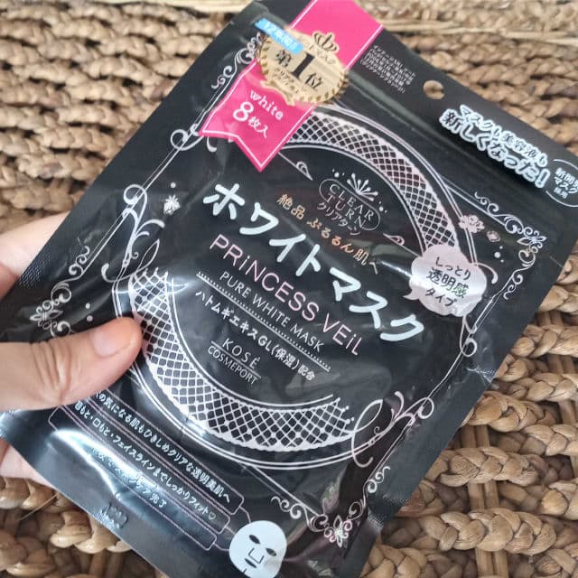 Kose Clear Turn Princess Veil, Pure White Mask review photo by deby