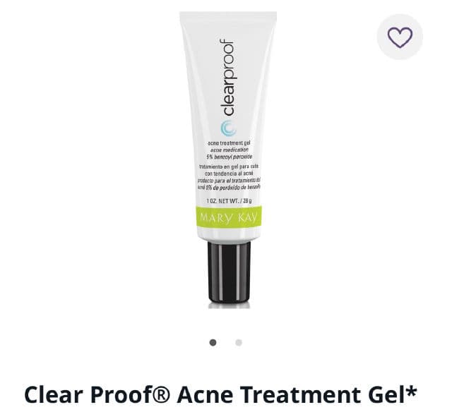 Mary Kay Clearproof Acne Treatment Gel review photo by kristiner17