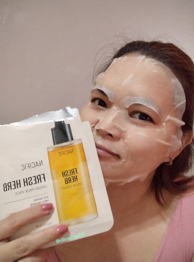 Nacific Fresh Herb Origin Mask review photo by EllieVee