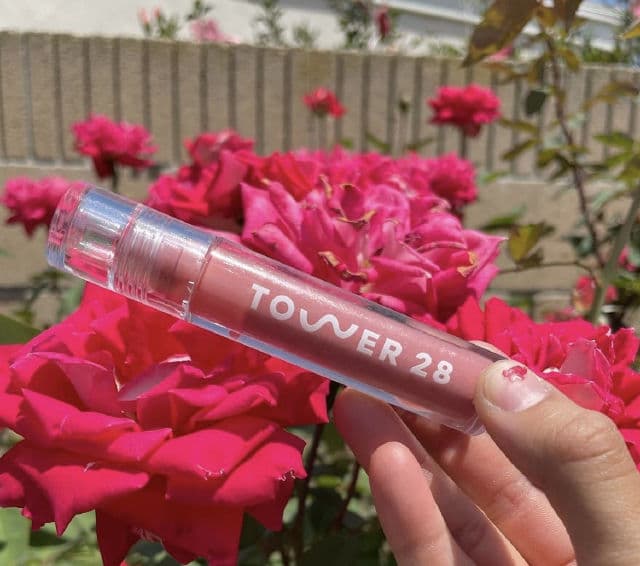 Tower 28 Beauty ShineOn Lip Jelly - Pistachio review photo by Kkaleskinn