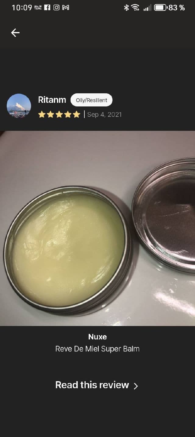 Nuxe Reve De Miel Super Balm review photo by yaneri23