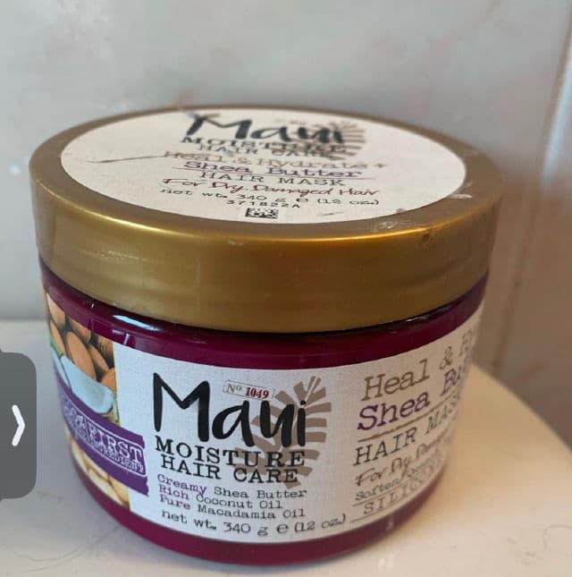 Maui Moisture Heal & Hydrate + Shea Butter Hair Mask review photo by Dachsgal235