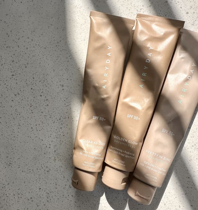 Airyday Golden Glow SPF50+ Dreamscreen  review photo by glowsaurus