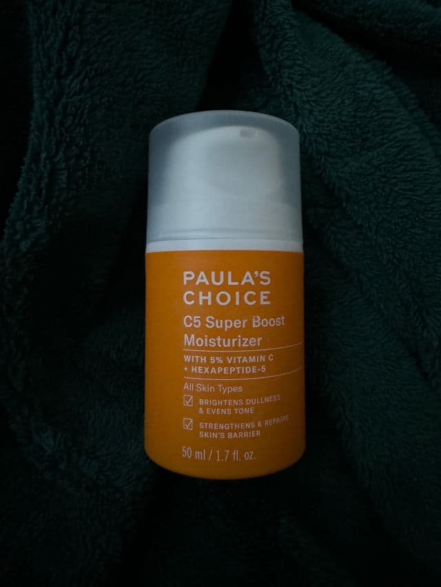 Paula's Choice C5 Super Boost Moisturizer review photo by Quelstylz