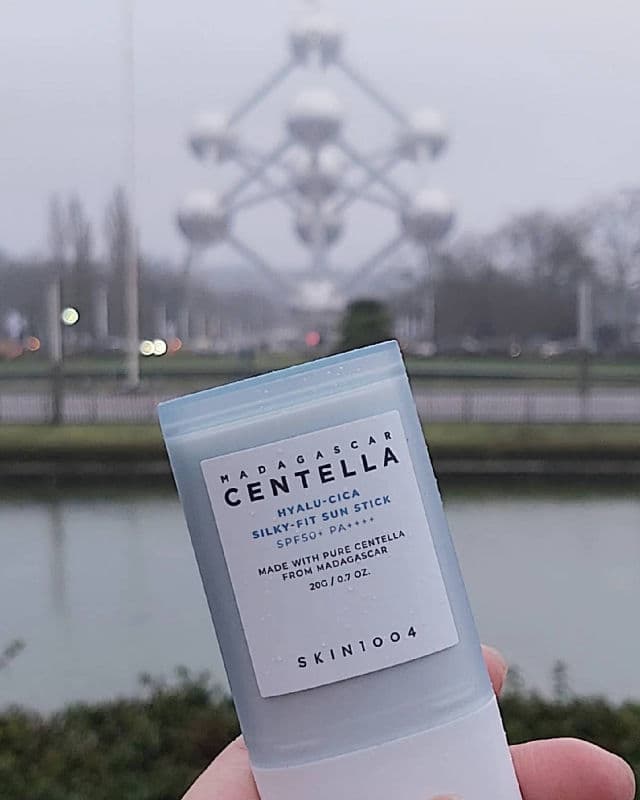 SKIN1004 Madagascar Centella Hyalu-Cica Silky-fit Sun Stick SPF50+ PA++++ review photo by Kathrine