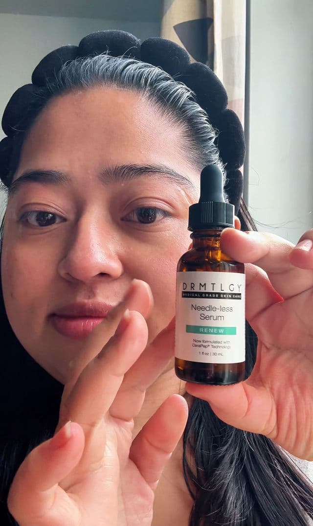 DRMTLGY Needle-Less Serum review photo by ReviewsLynWrotes