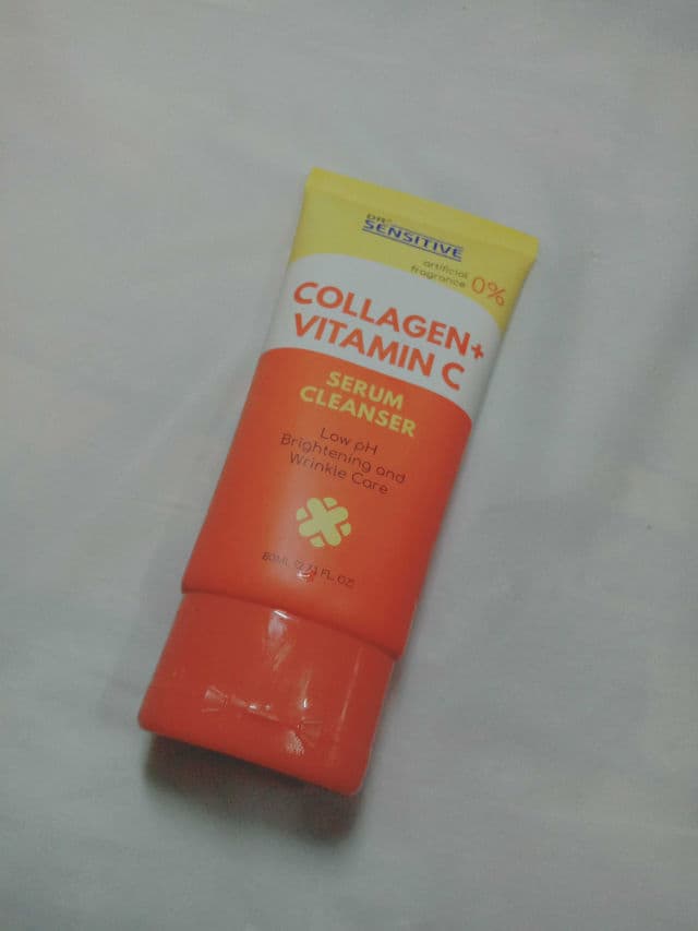 Dr. Sensitive Collagen & Vitamin C Serum Cleanser review photo by kopiii