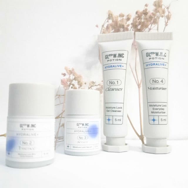 Glow Inc Potion HYDRALIVE+ Moisture Lock Gel Cleanser review photo by Skincarediaryy