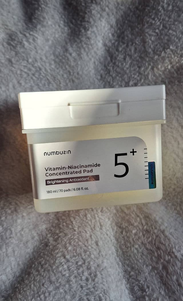 No.5 Niacinamide Concentrated Toner Pad product review