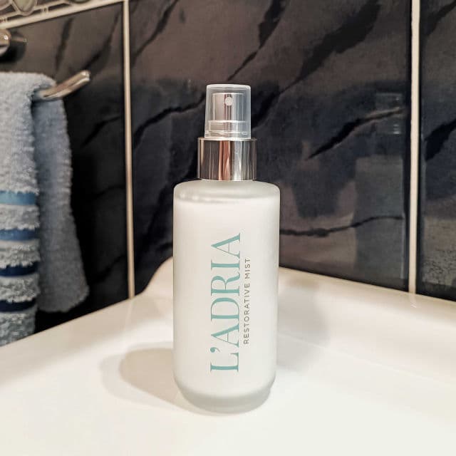 L'Adria Restorative Mist review photo by mycupoftea