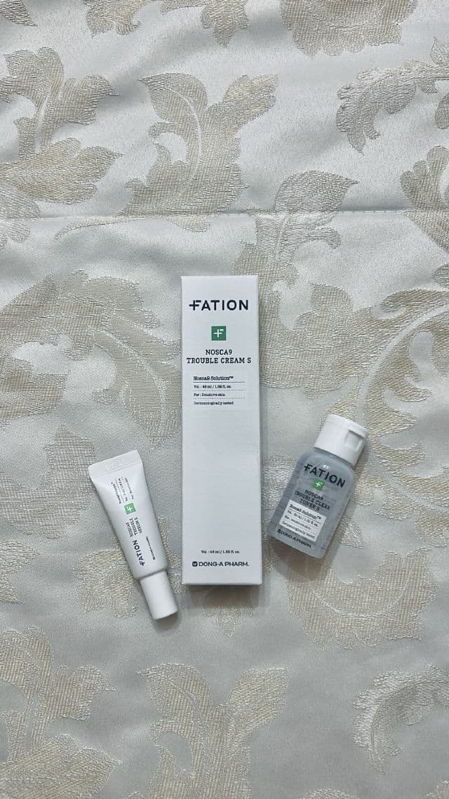 FATION Nosca 9 Trouble Cream review photo by justaselfcaregirly