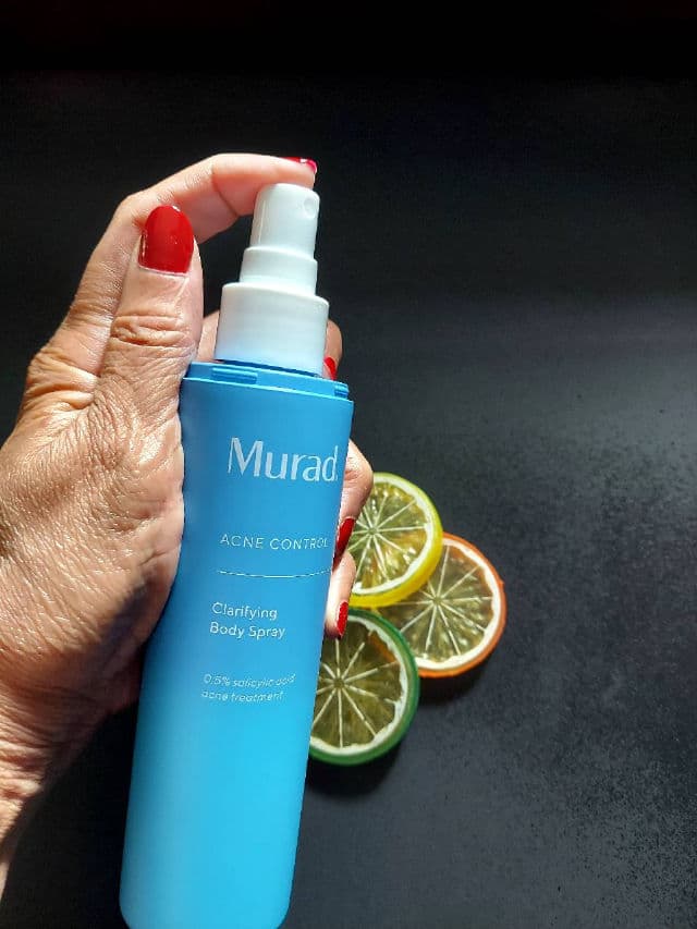 Murad Acne Control Clarifying Body Spray review photo by Deedee1