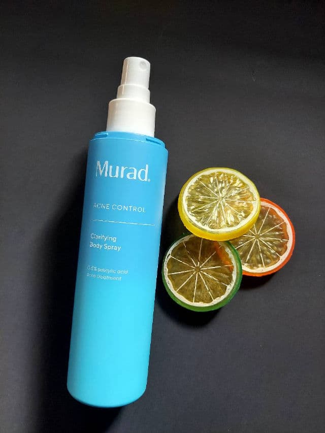 Murad Acne Control Clarifying Body Spray review photo by Deedee1