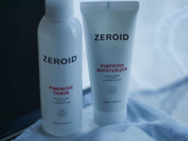 Zeroid Pimprove Moisturizer review photo by skincareselfcarejoy