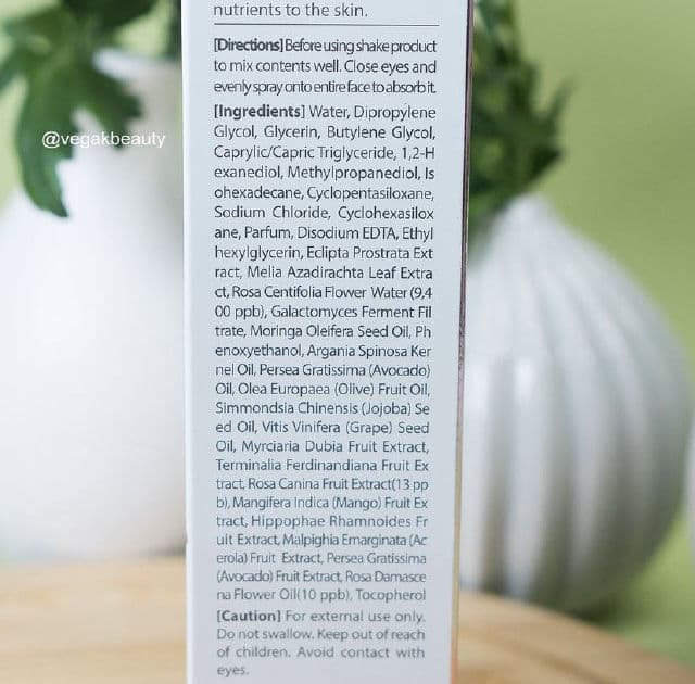 SECRET KEY Starting Treatment Rose Oil Serum Mist review photo by Veguya