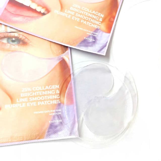 APRIL SKIN 25% Collagen Brightening & Wrinkle Smoothing Purple Eye Patches review photo by stanskincare