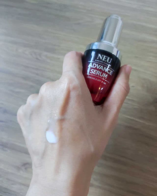 NEU Advance Serum review photo by MaggieMG