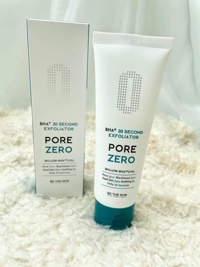 be the skin BHA+ Pore Zero 30 Second Exfoliator review photo by MaggieMG