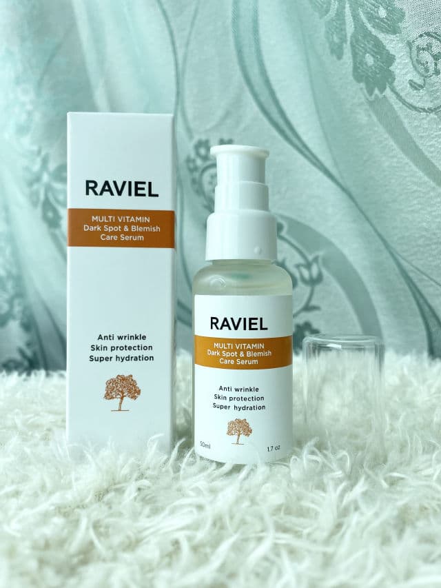 RAVIEL Multi Vitamin Dark Spot & Blemish Care Face Serum review photo by MaggieMG