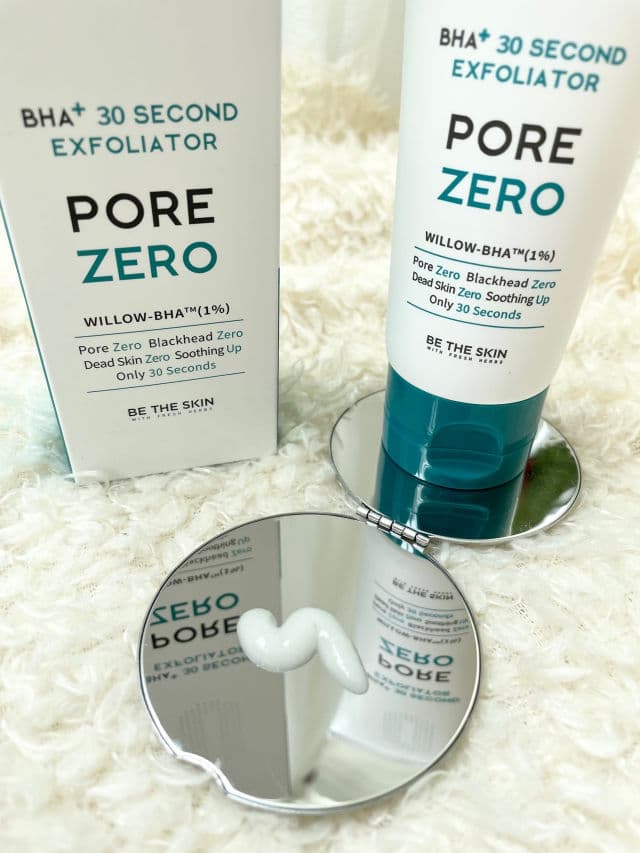 be the skin BHA+ Pore Zero 30 Second Exfoliator review photo by MaggieMG