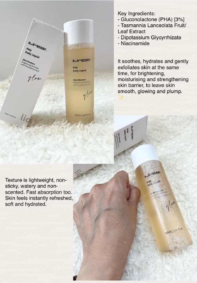 Ruruberry PHA Daily Glow Liquid review photo by MaggieMG