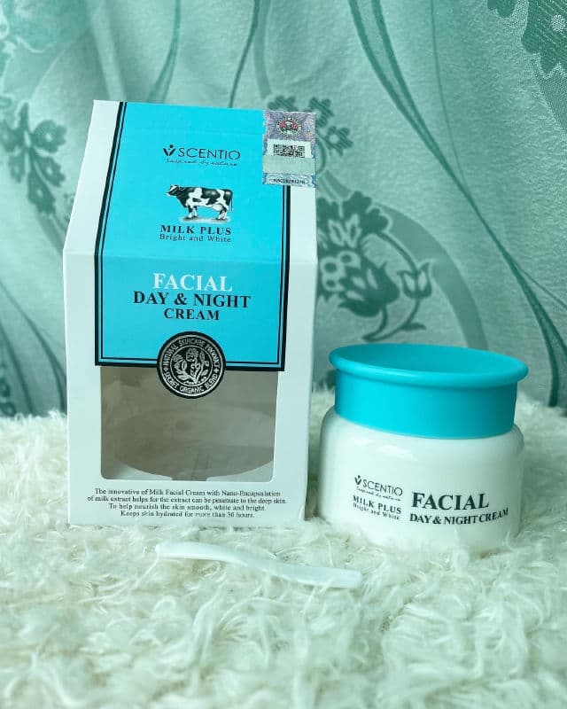 Scentio Milk Plus Bright & White Facial Day & Night Cream review photo by MaggieMG