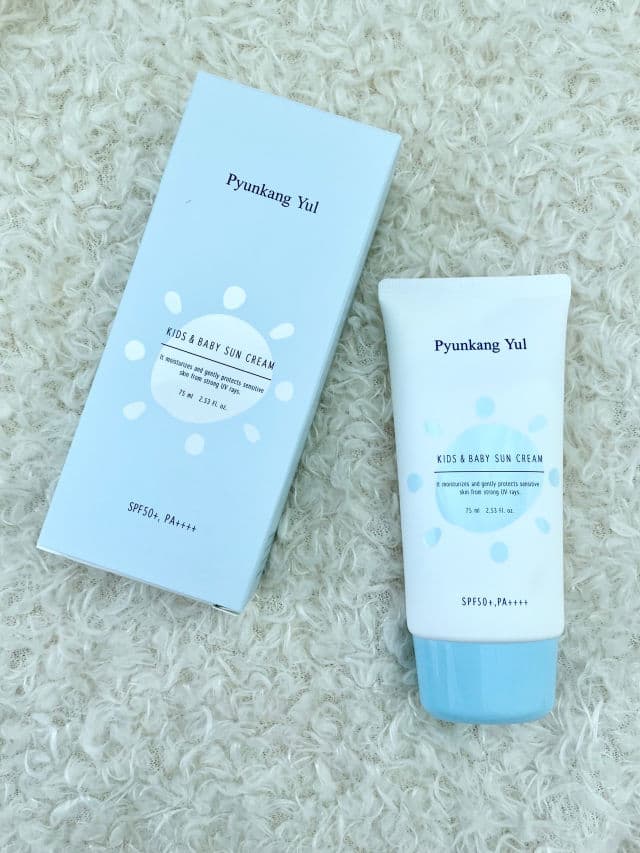 Pyunkang Yul Kids & Baby Moisture Sun Cream SPF50+ PA++++ review photo by MaggieMG