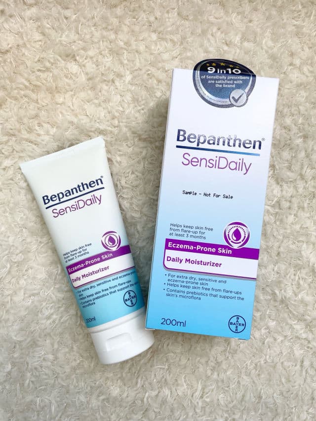 Bepanthen SensiDaily Moisturizer review photo by MaggieMG