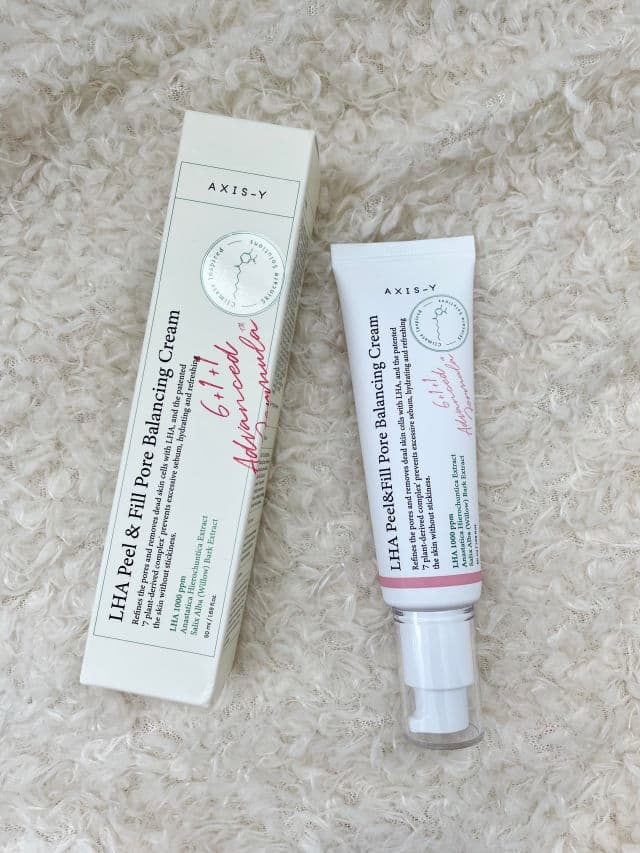 AXIS-Y LHA Peel & Fill Pore Balancing Cream review photo by MaggieMG