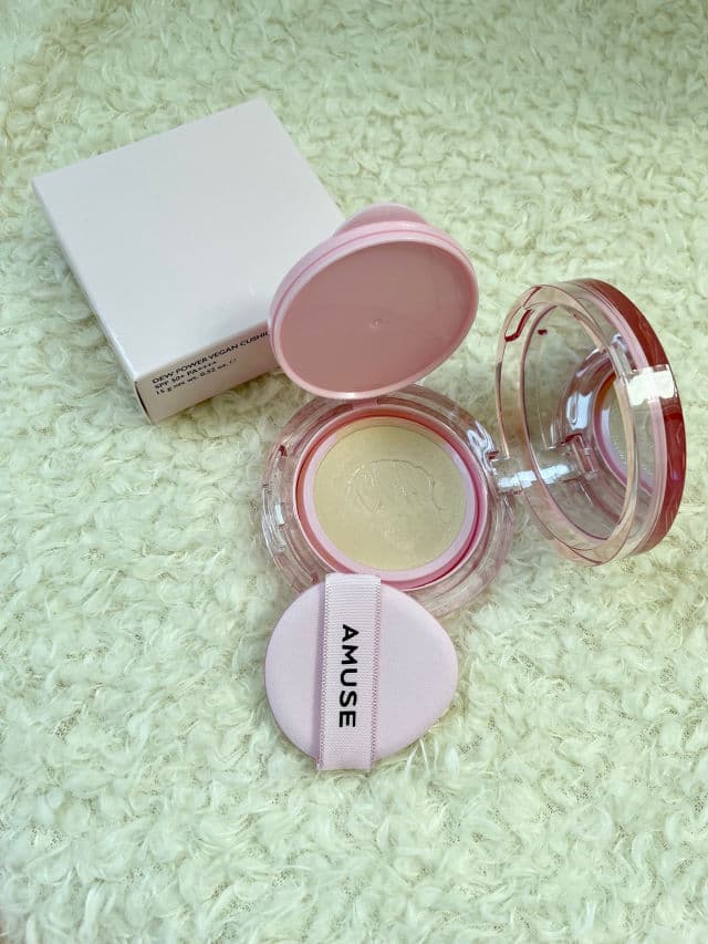 AMUSE Dew Power Vegan Cushion SPF50 PA++++ review photo by MaggieMG