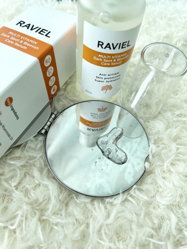 RAVIEL Multi Vitamin Dark Spot & Blemish Care Face Serum review photo by MaggieMG