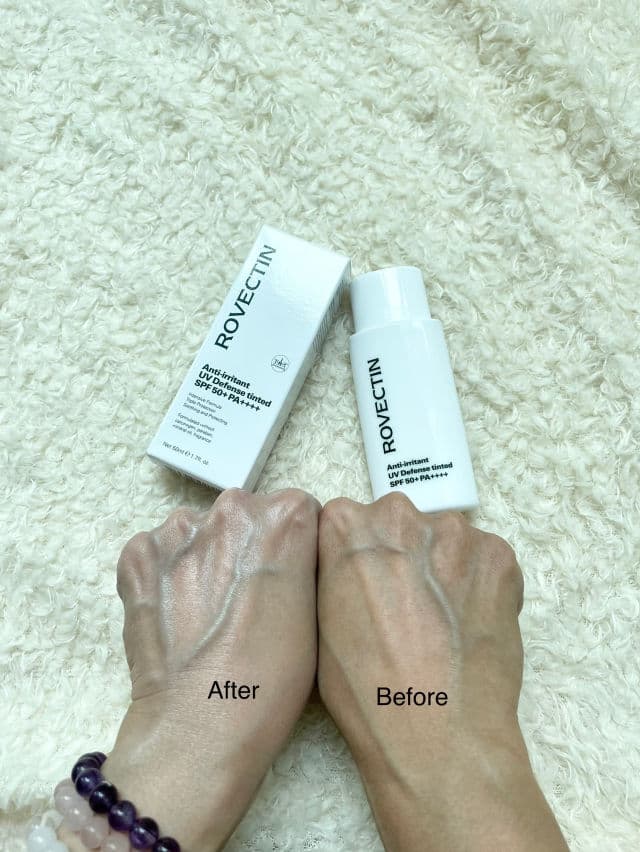 UV Defense Tinted SPF50+ PA+++ product review