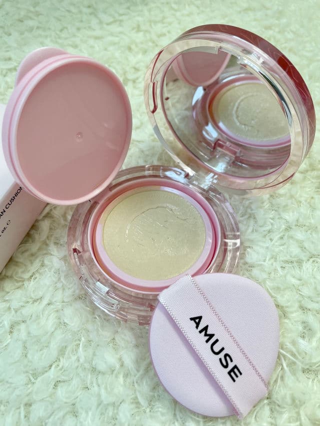 AMUSE Dew Power Vegan Cushion SPF50 PA++++ review photo by MaggieMG
