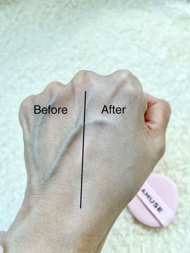 AMUSE Dew Power Vegan Cushion SPF50 PA++++ review photo by MaggieMG